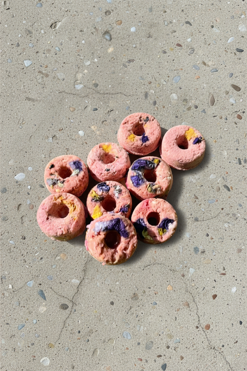 Dragon Fruit Donuts