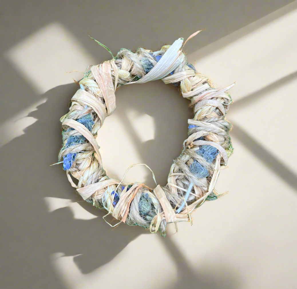 Raffia Wreath
