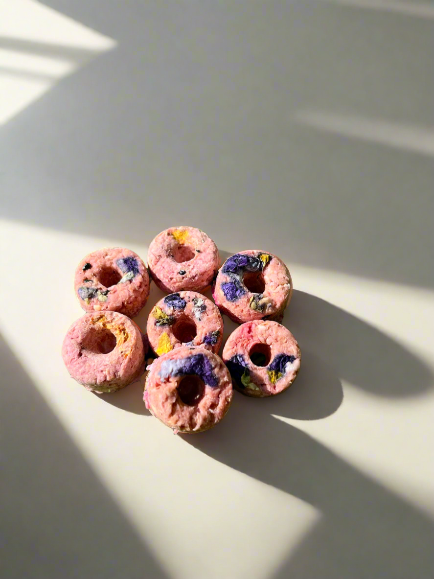 Dragon Fruit Donuts